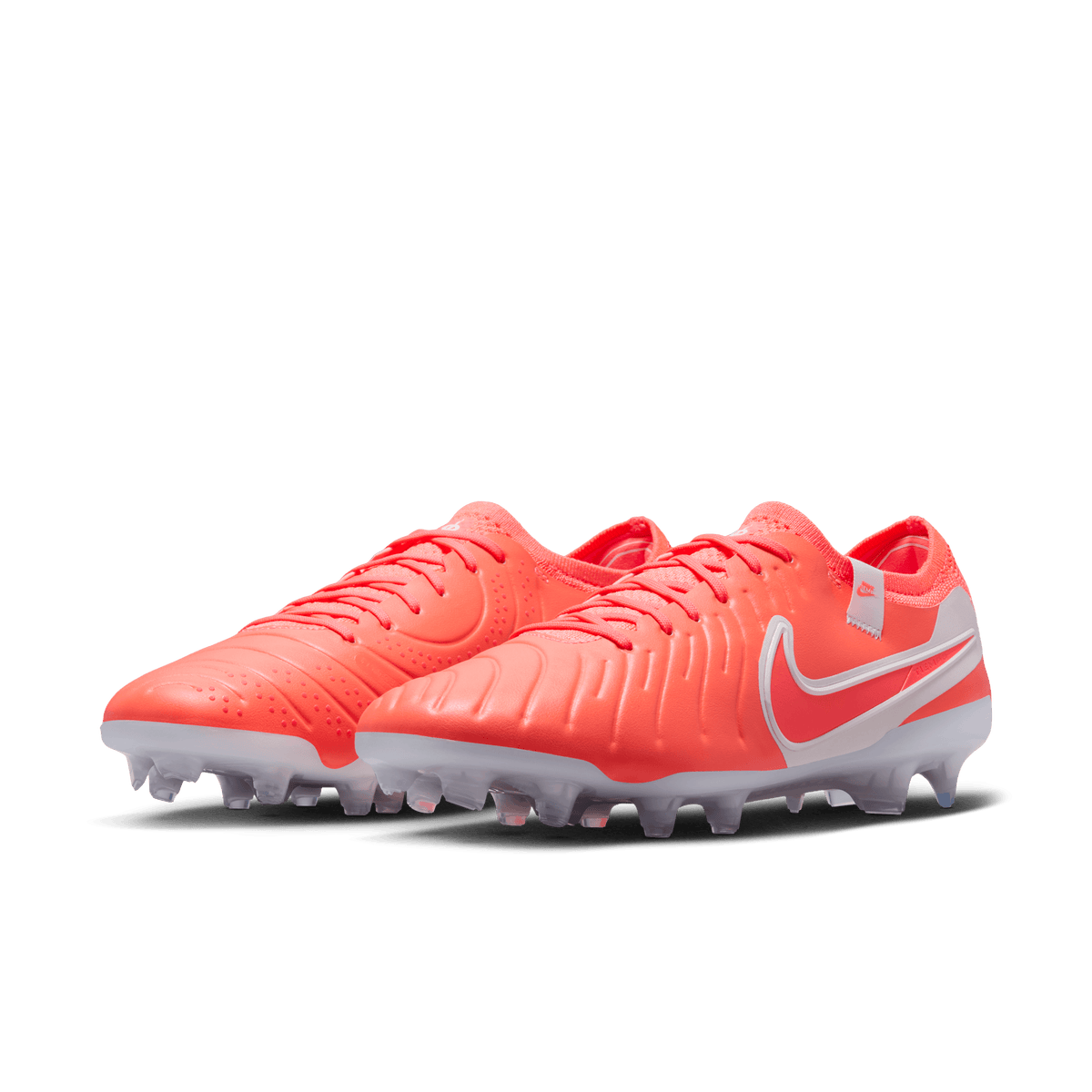 Nike Tiempo Legend 10 Elite FG-Hot Lava/White product image 4, provided for visual reference and product detail review