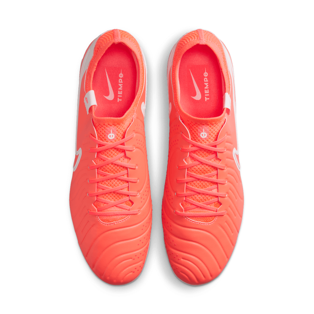 Nike Tiempo Legend 10 Elite FG-Hot Lava/White product image 3, provided for visual reference and product detail review