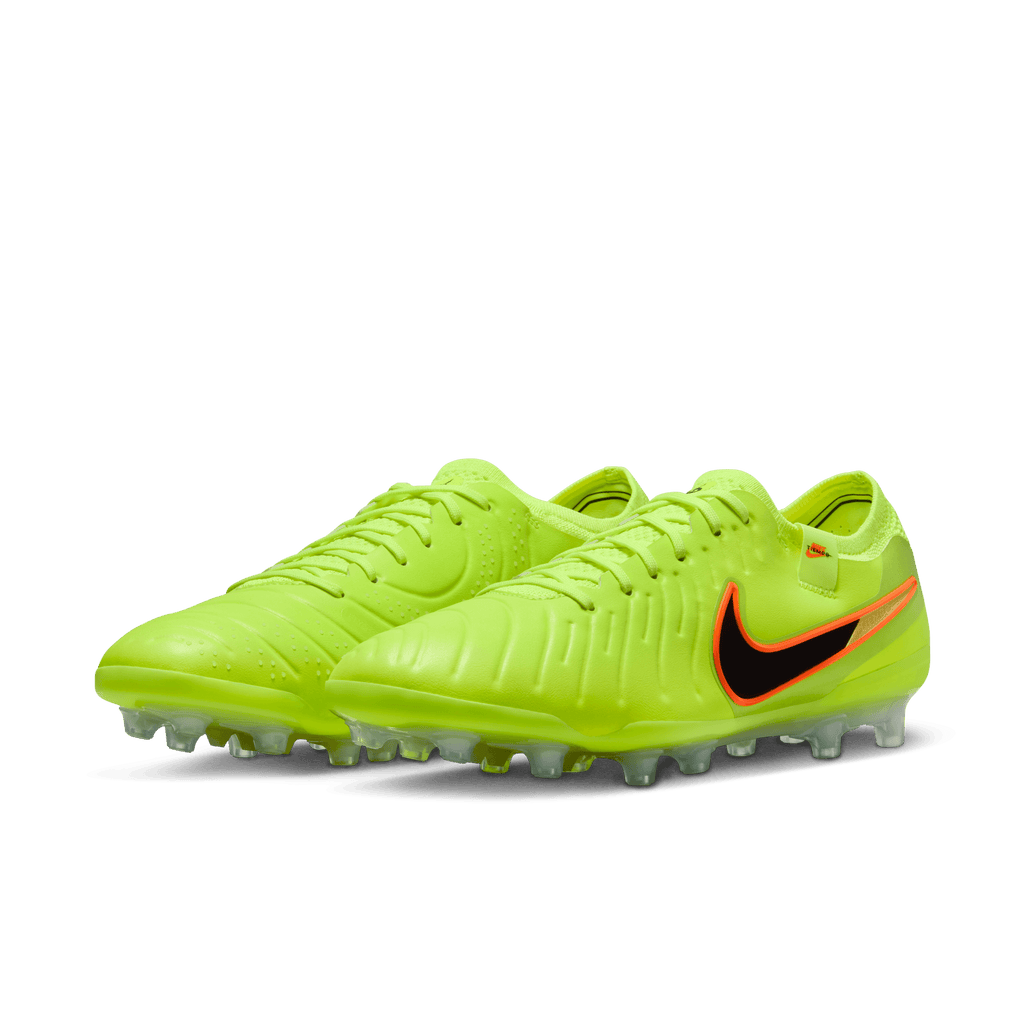 Nike Tiempo Legend 10 Elite FG-Volt/Black product image 3, provided for visual reference and product detail review