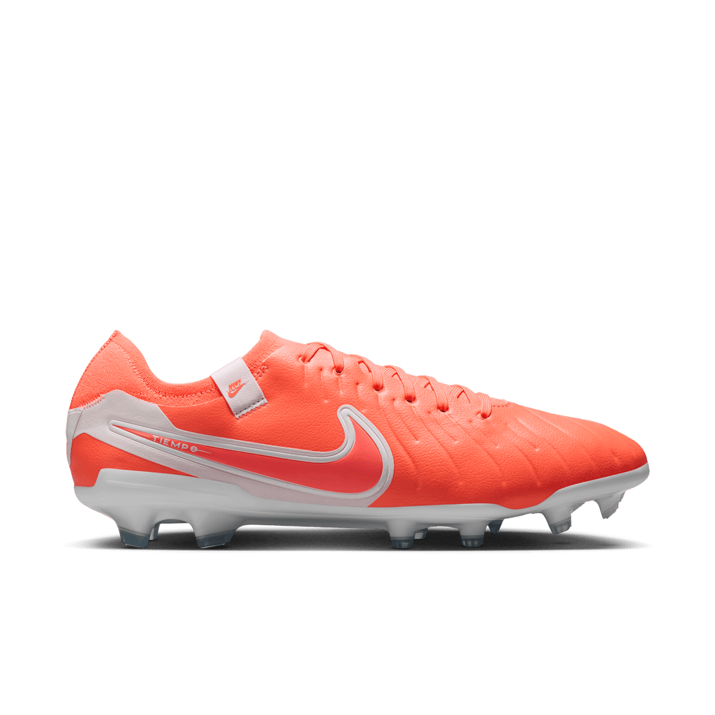 Nike Tiempo Legend 10 Pro FG- Hot Lava/White product image 1, provided for visual reference and product detail review