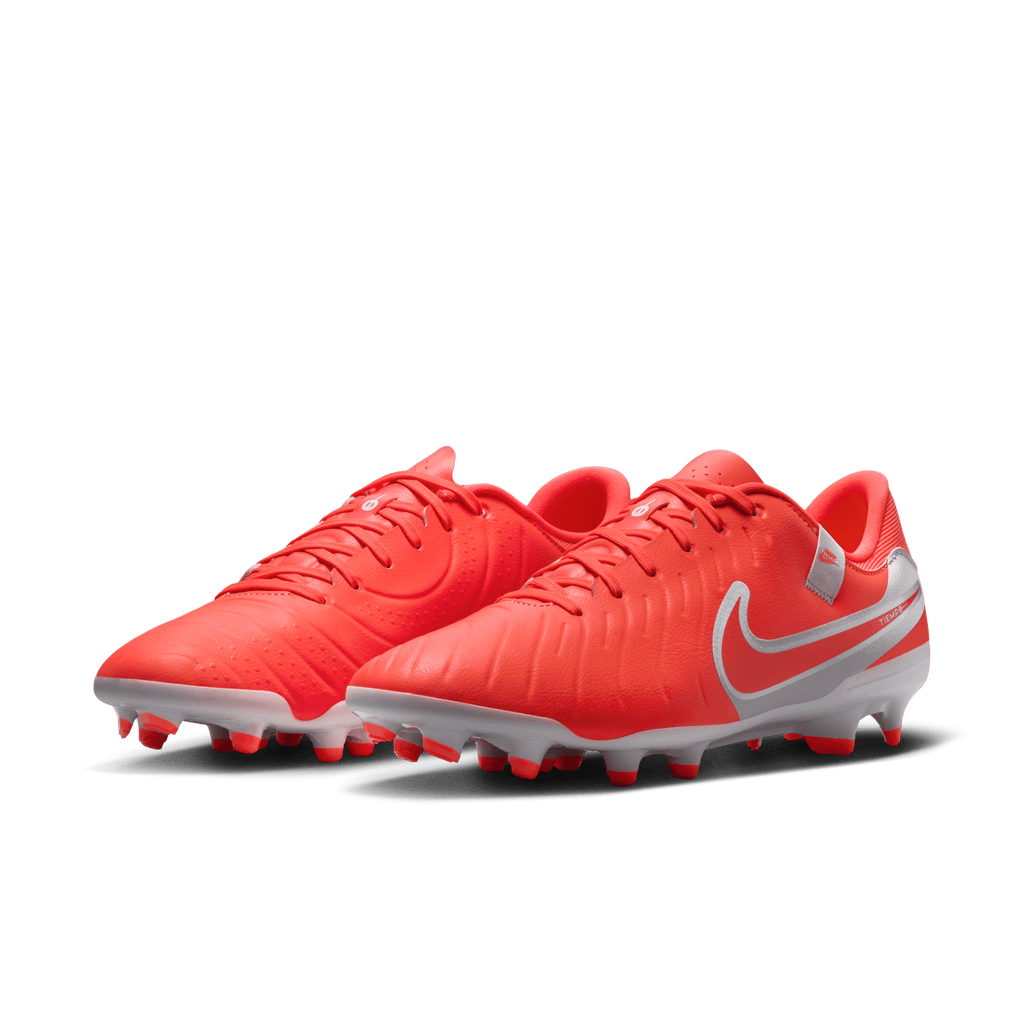 Nike Tiempo Legend 10 Academy FG-Hot Lava/White product image 5, provided for visual reference and product detail review