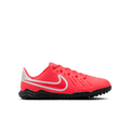 Nike Jr. Tiempo Legend 10 Club Little/Big Kids' TF-Hot Lava/White product image 1, provided for visual reference and product