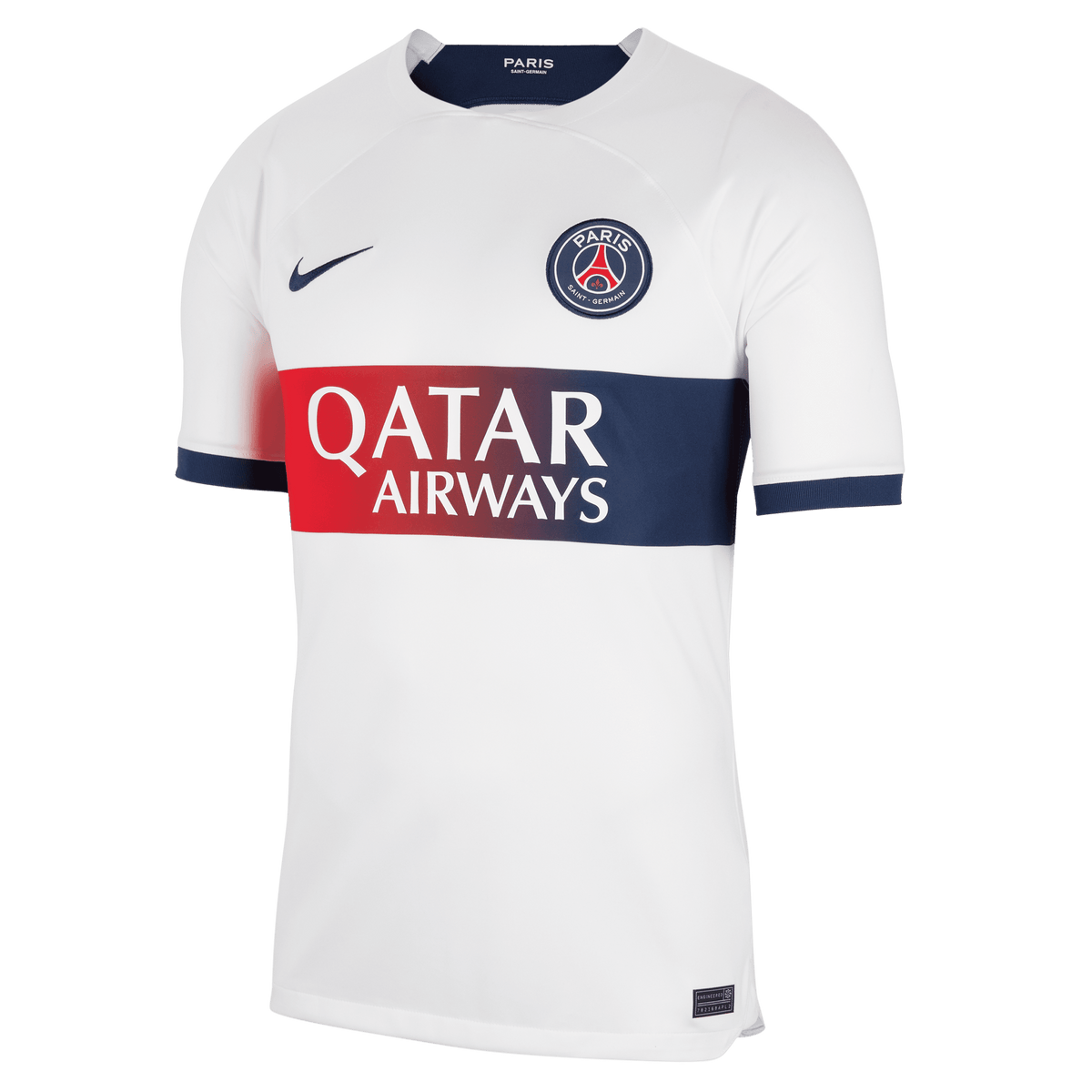 Kylian Mbappe Men Paris Saint-Germain Dri-FIT Stadium Away Jersey 23/24 product image 2, provided for visual reference and