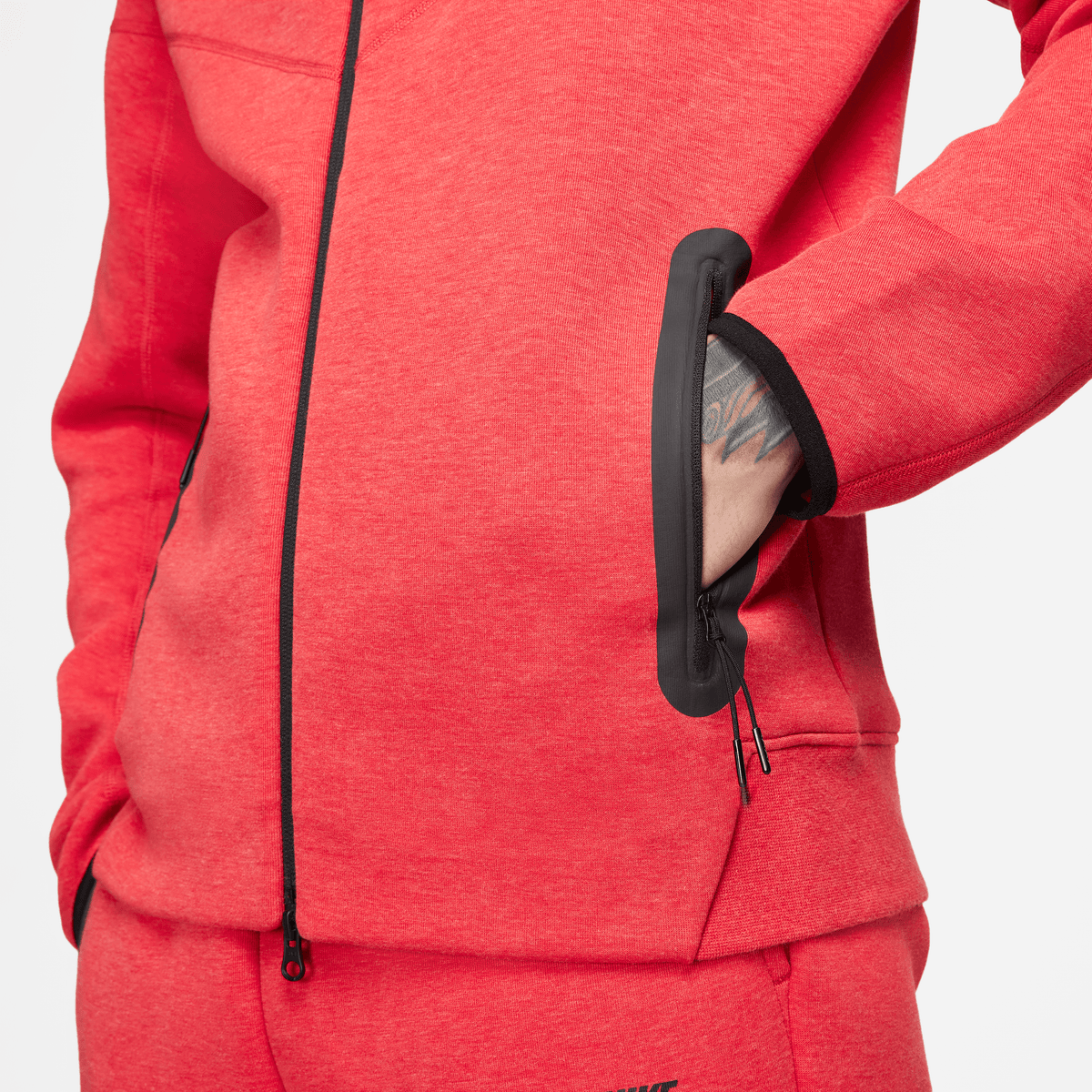 Nike Sportswear Tech Fleece Windrunner Men Full-Zip Hoodie product image 3, provided for visual reference and product detail
