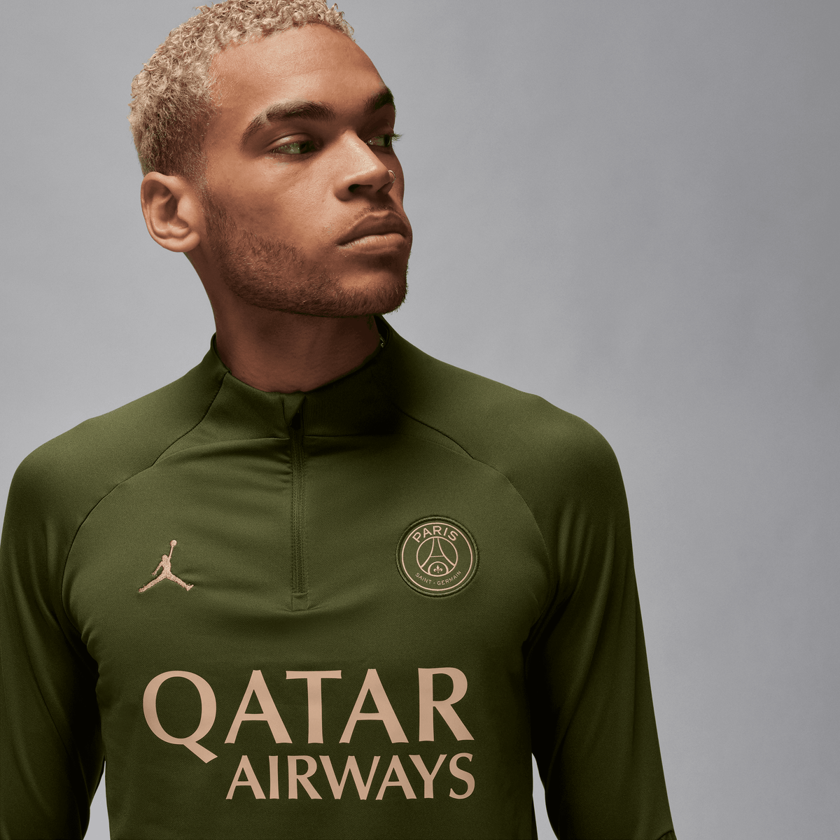 Nike Paris Saint-Germain Strike Fourth Men Dri-FIT Soccer Drill Top product image 4, provided for visual reference and