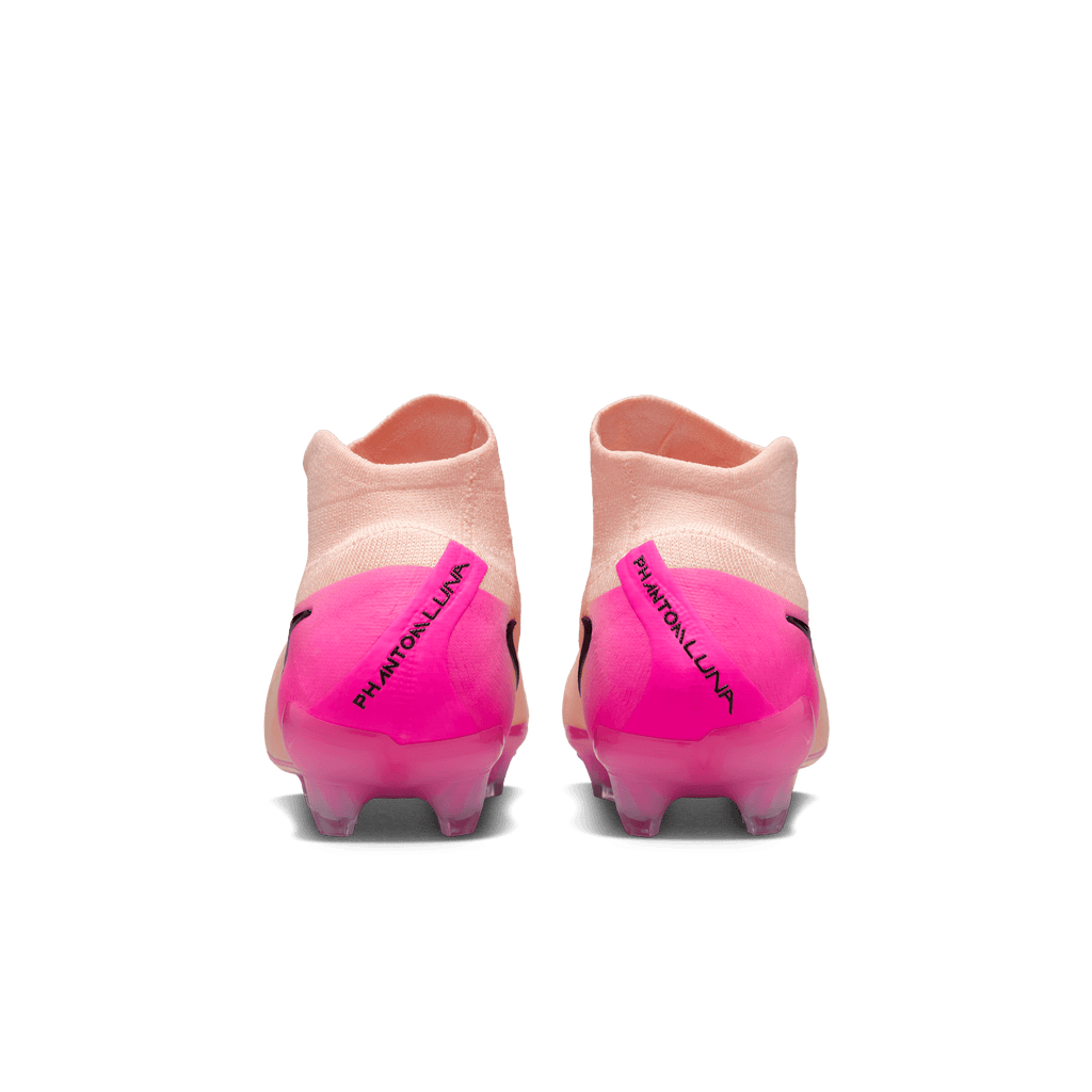 Nike Phantom Luna 2 Elite FG- Crimson Tint/Black/Pink Blast product image 3, provided for visual reference and product