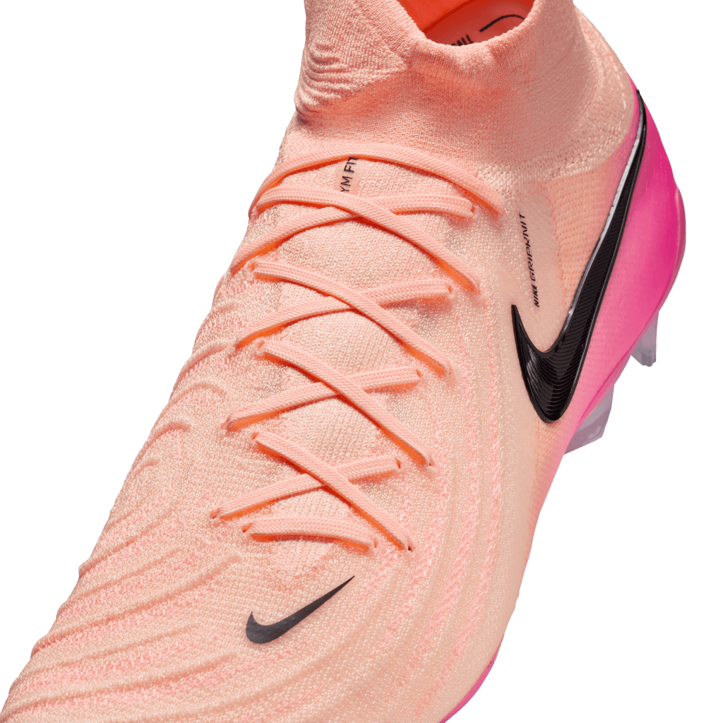 Nike Phantom Luna 2 Elite FG- Crimson Tint/Black/Pink Blast product image 4, provided for visual reference and product