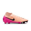 Nike Youth Phantom Luna 2 Pro FG- Crimson Tint/Black/Pink Blast product image 1, provided for visual reference and product