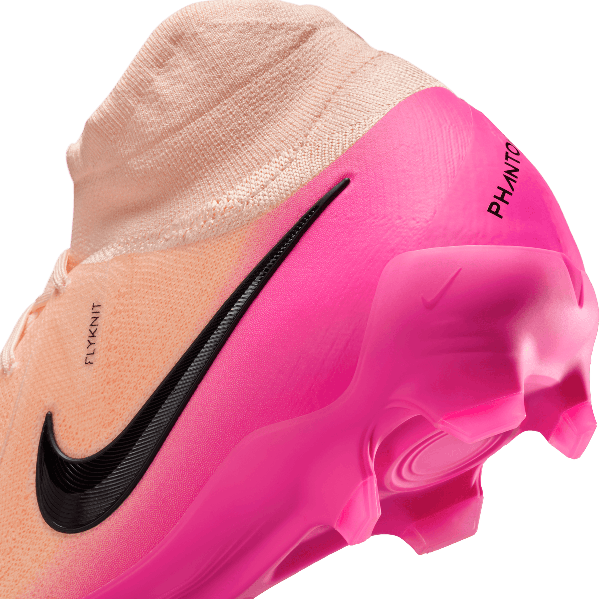 Nike Phantom Luna 2 Pro FG- Crimson Tint/Black/Pink Blast product image 7, provided for visual reference and product detail