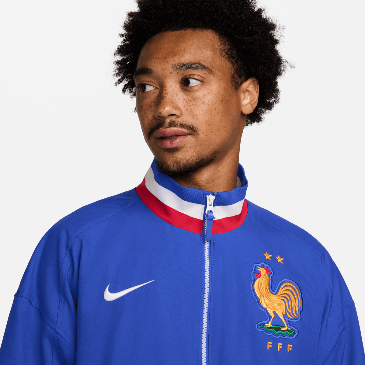 Nike FFF Strike Home Men Dri-FIT Soccer Jacket product image 4, provided for visual reference and product detail review
