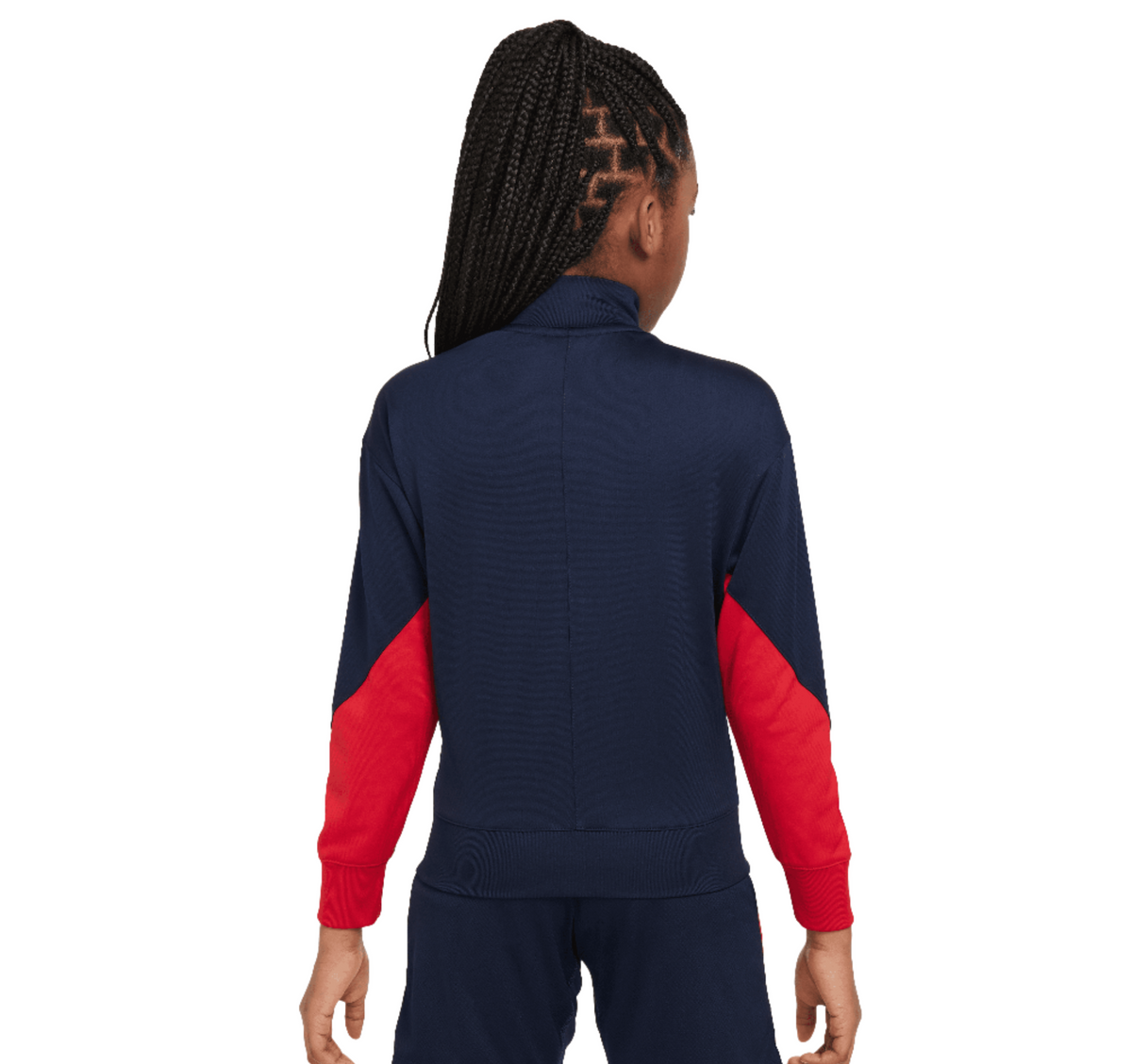 Nike USMNT Strike Big Kids' Dri-FIT Soccer Track Jacket product image 2, provided for visual reference and product detail