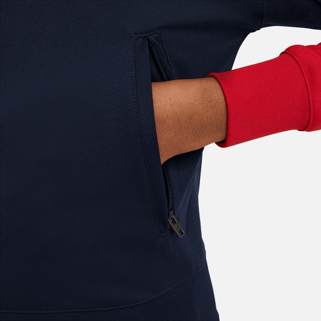 Nike USMNT Strike Big Kids' Dri-FIT Soccer Track Jacket product image 4, provided for visual reference and product detail