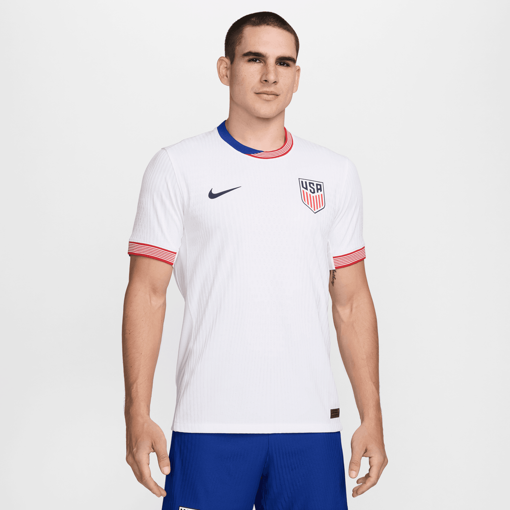 Nike USA Stadium Home Match Dri-FIT Soccer Authentic Jersey product image 1, provided for visual reference and product