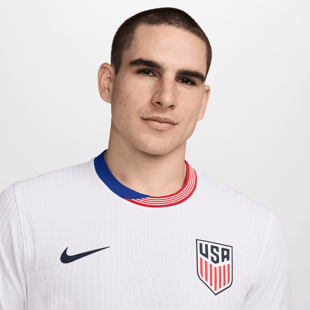 Nike USA Stadium Home Match Dri-FIT Soccer Authentic Jersey product image 3, provided for visual reference and product