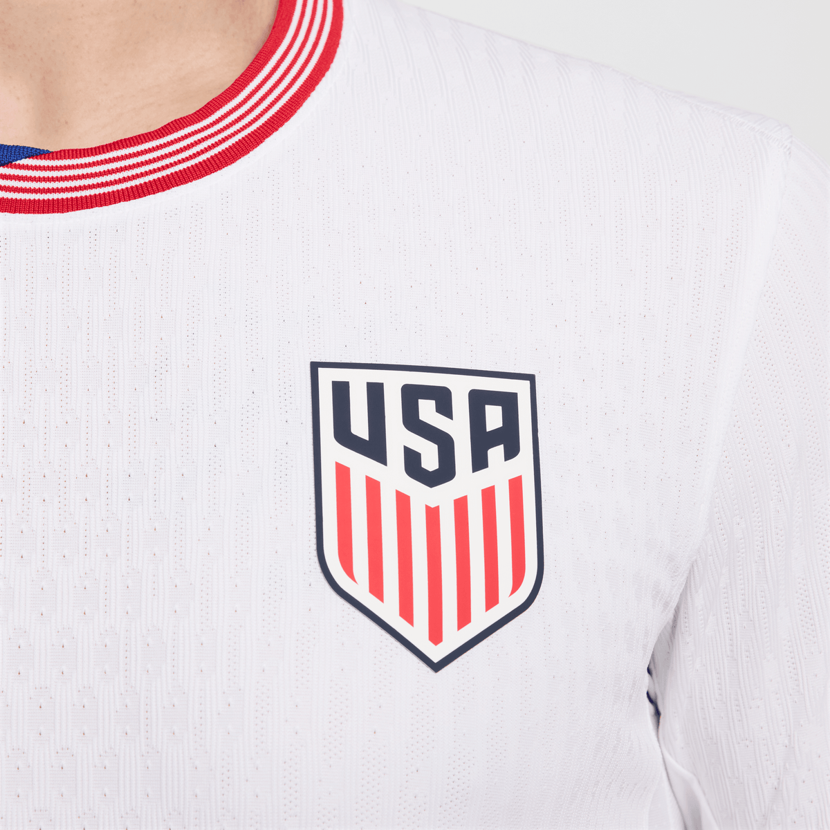 Nike USA Stadium Home Match Dri-FIT Soccer Authentic Jersey product image 4, provided for visual reference and product