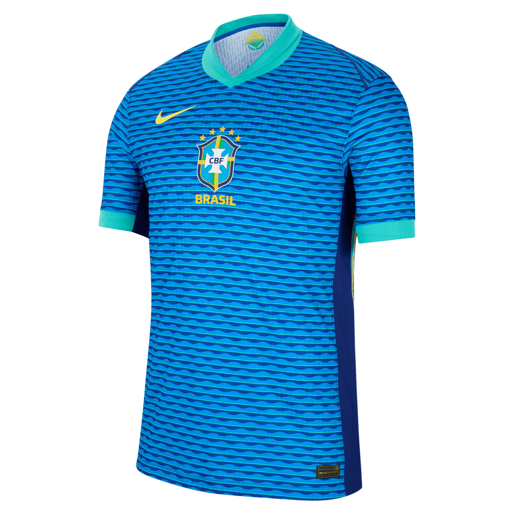 Nike Men Brazil Match Away Dri-FIT ADV Soccer Authentic Jersey 2024 product image 1, provided for visual reference and