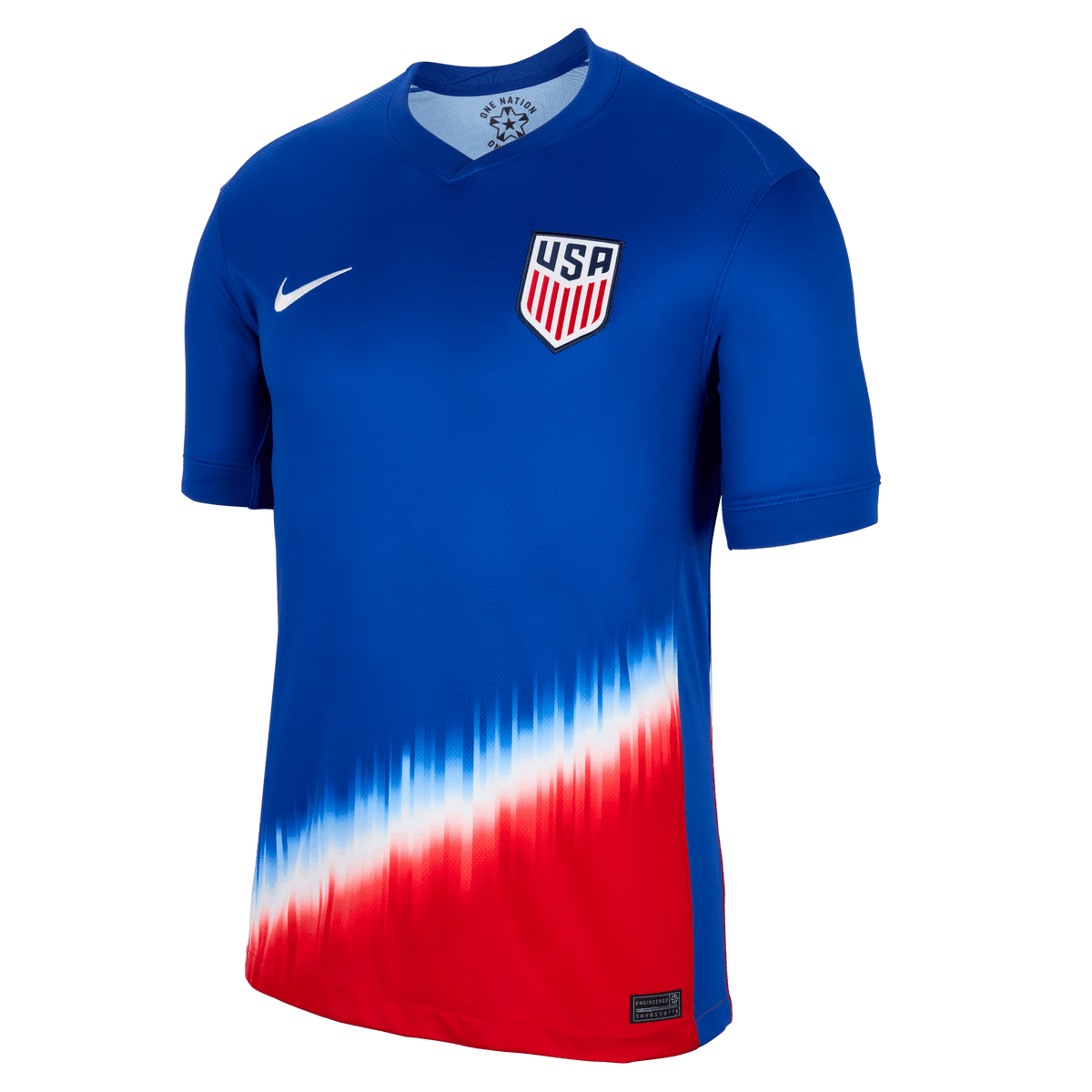Nike USMNT Stadium Away Dri-FIT Soccer Replica Jersey 2024 product image 1, provided for visual reference and product detail