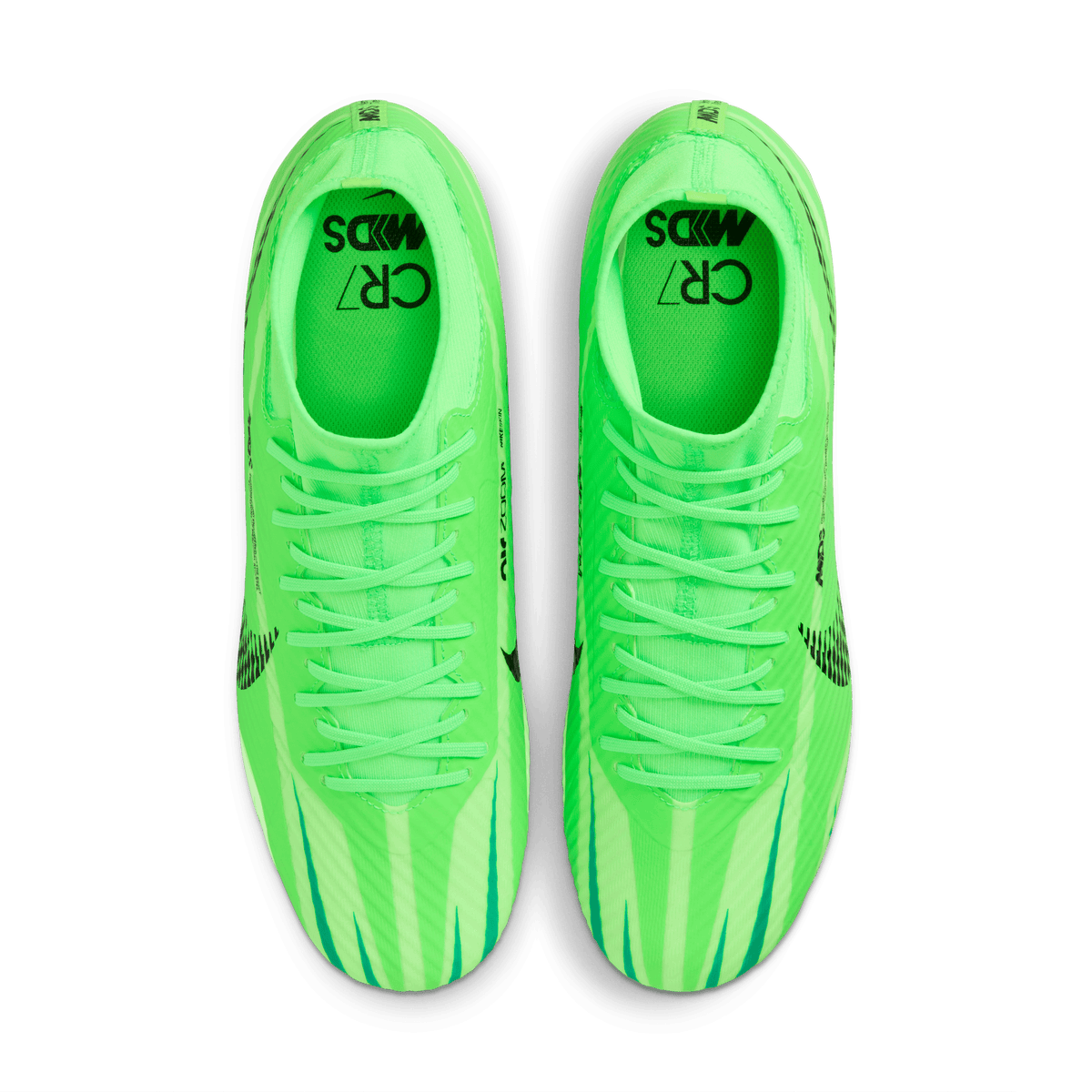 Nike Youth CR7 Superfly 9 Academy FG-Green Strike/Black/Stadium Green product image 4, provided for visual reference and