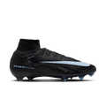 Nike Youth Mercurial Superfly 10 Elite FG -BLACK/ICE BLUE product image 1, provided for visual reference and product detail