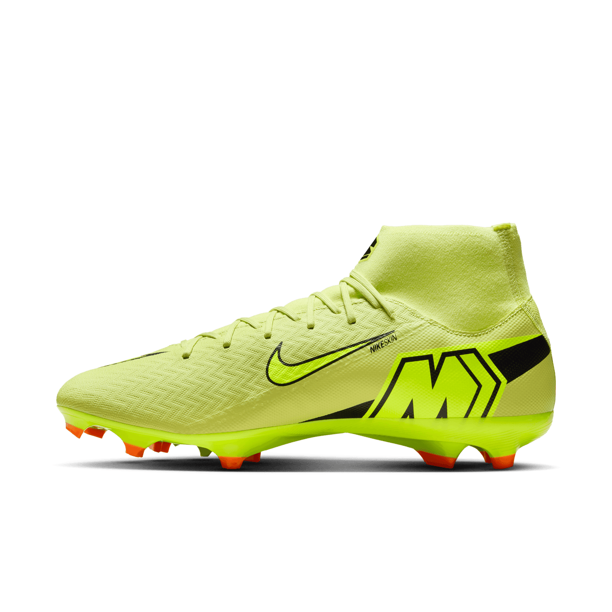 Nike Mercurial Superfly 10 Academy FG-Limelight/volt-hyper Crimson product image 2, provided for visual reference and