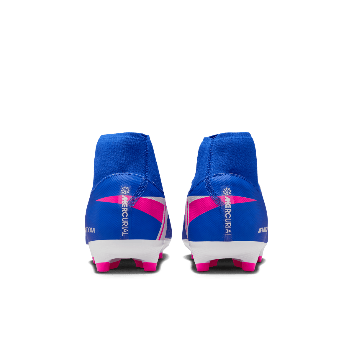 Nike Youth Mercurial Superfly 10 Academy FG- Racer Blue/white product image 5, provided for visual reference and product