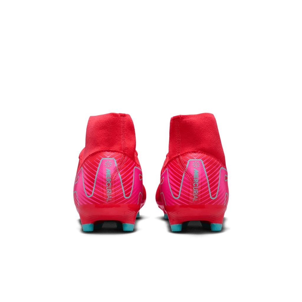 Nike Mercurial Youth Superfly 10 Academy FG-Ember Glow/Aurora Green product image 3, provided for visual reference and