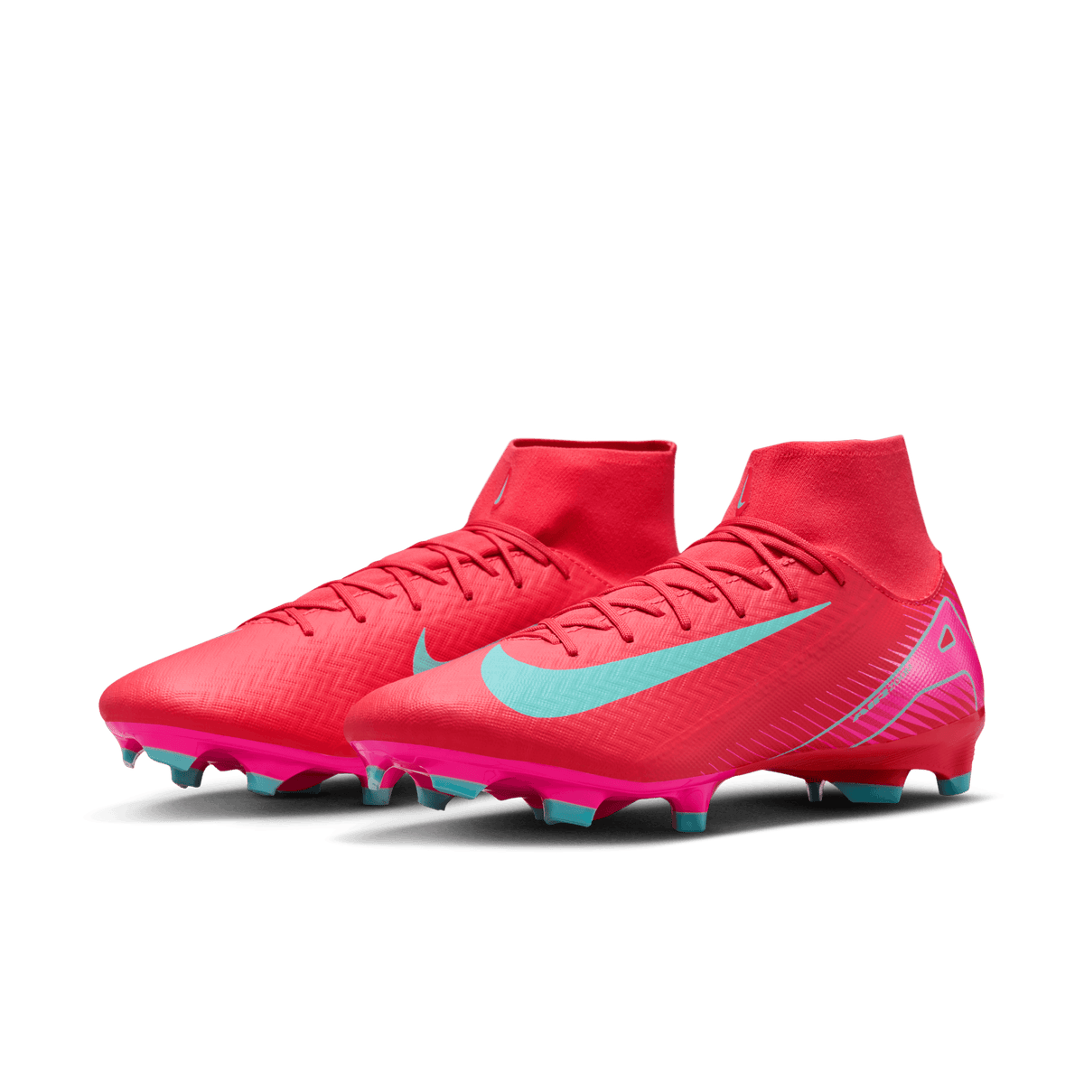 Nike Mercurial Superfly 10 Academy FG-Ember Glow/Aurora Green product image 4, provided for visual reference and product
