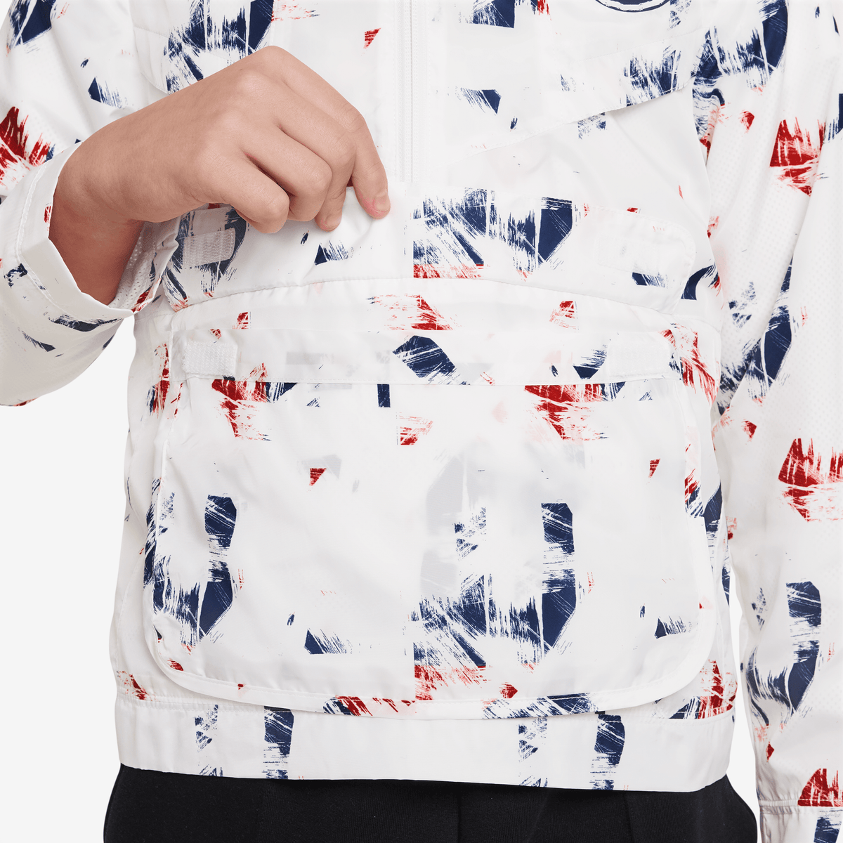 Nike Youth Paris Saint-Germain Amplify Anrak AWF Soccer Jacket product image 2, provided for visual reference and product