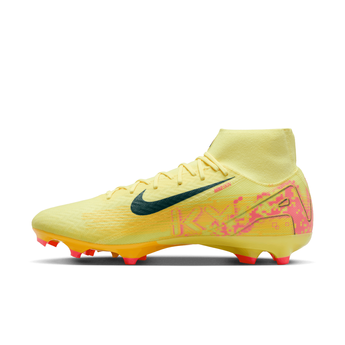 Nike Mercurial Superfly 10 Academy "Kylian Mbappé" FG (Youth)- LT Orange/Armory Navy product image 3, provided for visual