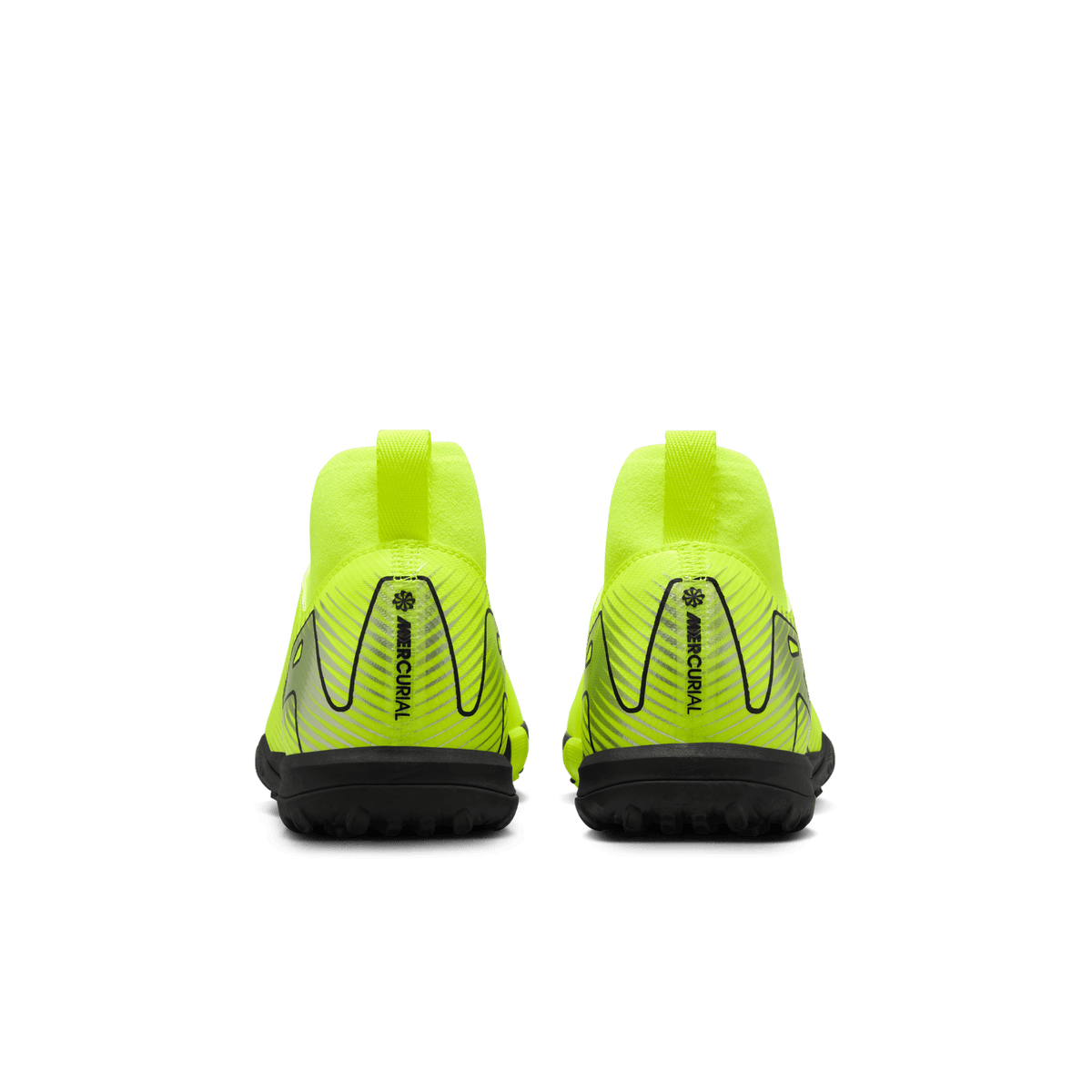 Nike Jr. Mercurial Superfly 10 Academy Little/Big Kids' TF-Volt/Black product image 3, provided for visual reference and