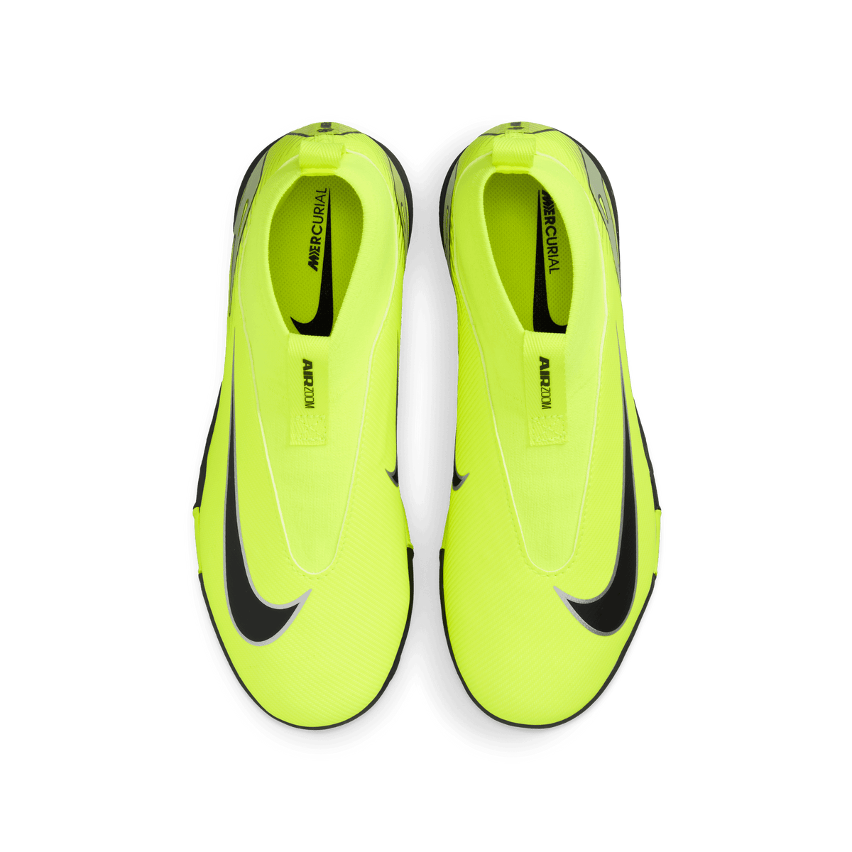 Nike Jr. Mercurial Superfly 10 Academy Little/Big Kids' TF-Volt/Black product image 4, provided for visual reference and