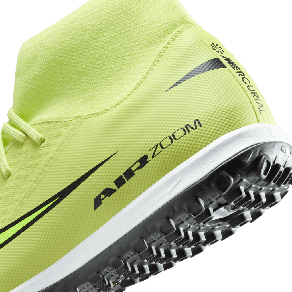 Nike Mercurial Superfly 10 Academy TF -limelight/volt-hyper crimson product image 7, provided for visual reference and