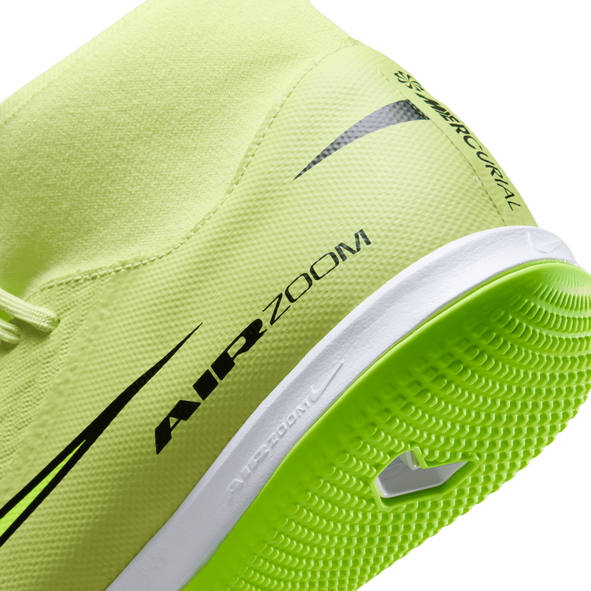 Nike Mercurial Superfly 10 Academy IC - Limelight product image 6, provided for visual reference and product detail review