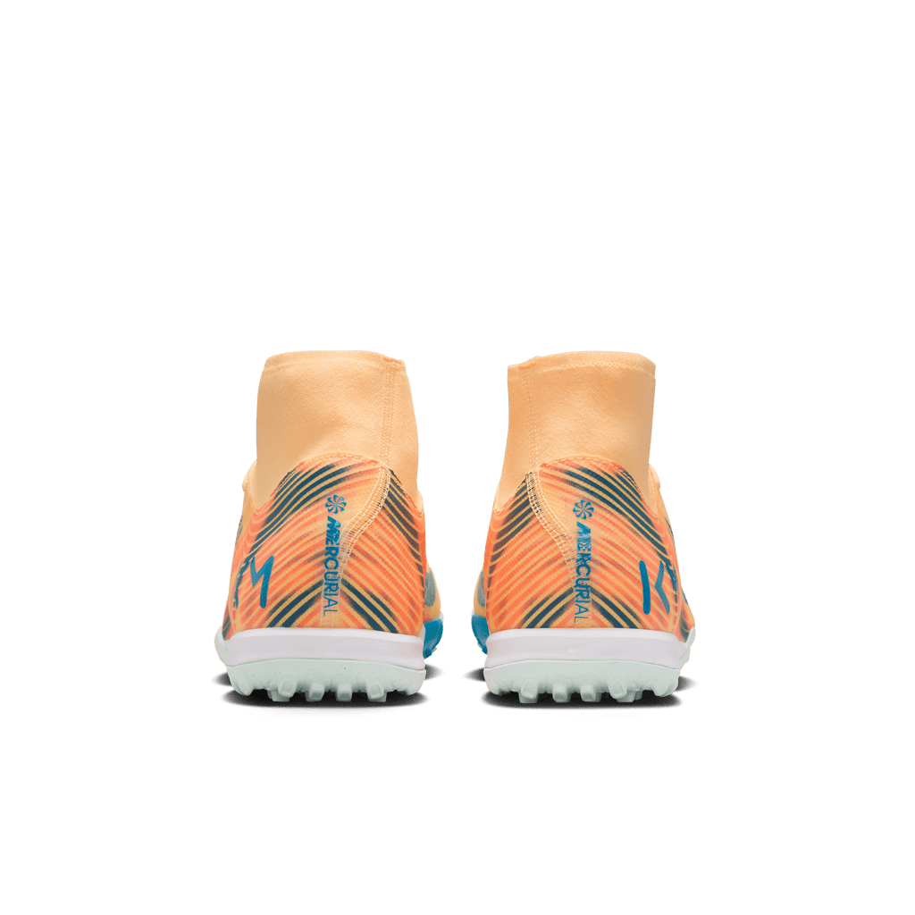 Nike Mercurial Superfly 10 Academy "Kylian Mbappé" TF -Melon Tint/Neo Turq-igloo product image 6, provided for visual