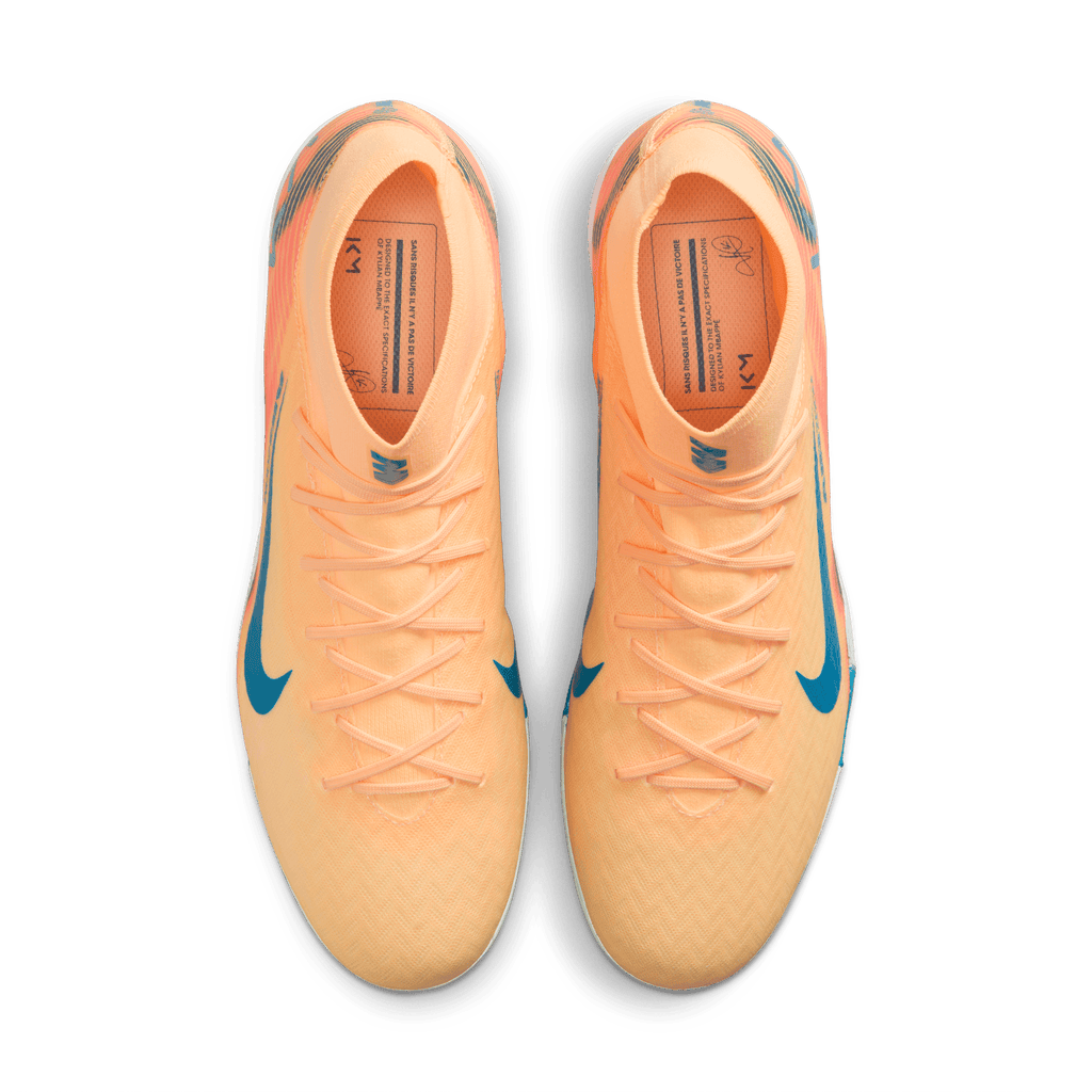 Nike Mercurial Superfly 10 Academy "Kylian Mbappé" TF -Melon Tint/Neo Turq-igloo product image 5, provided for visual