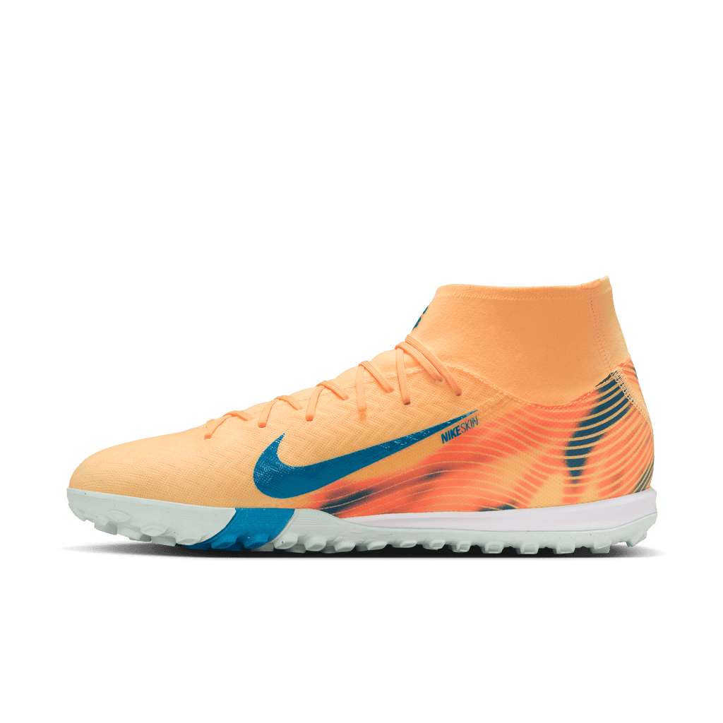 Nike Mercurial Superfly 10 Academy "Kylian Mbappé" TF -Melon Tint/Neo Turq-igloo product image 2, provided for visual