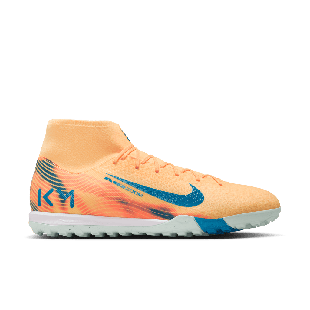 Nike Mercurial Superfly 10 Academy "Kylian Mbappé" TF -Melon Tint/Neo Turq-igloo product image 1, provided for visual
