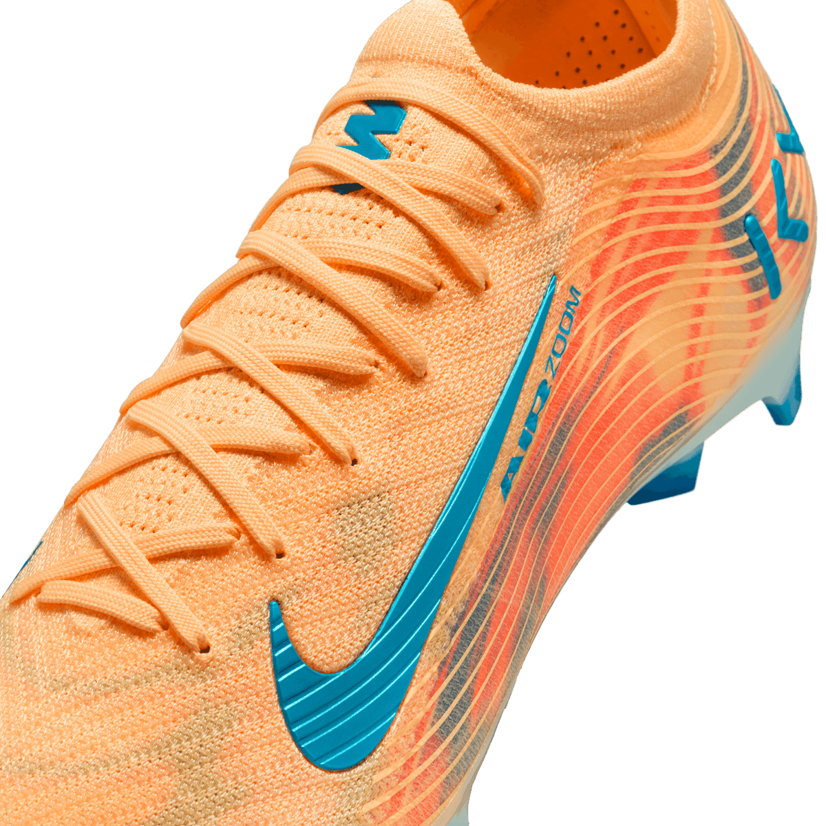 Nike Mercurial Vapor 16 Elite "Kylian Mbappé" FG-Melon Tint/neo Turq-igloo product image 6, provided for visual reference