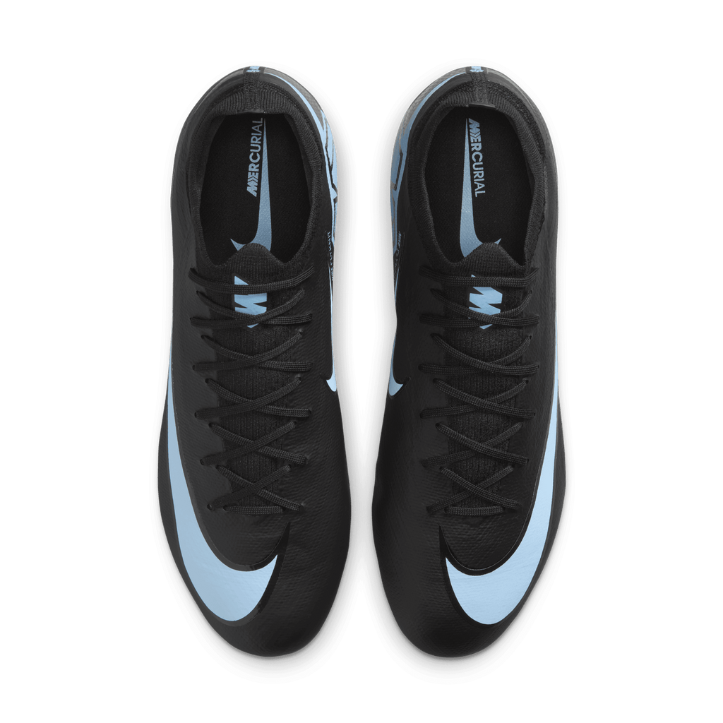 Nike Mercurial Vapor 16 Pro FG -Black/Ice Blue product image 4, provided for visual reference and product detail review
