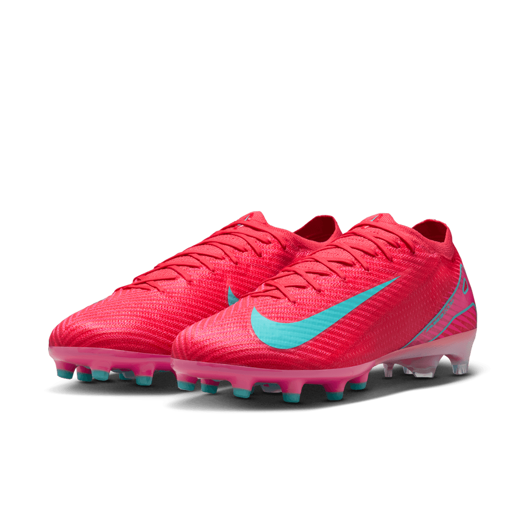 Nike Mercurial Vapor 16 Elite AG-Pro Low-Top Soccer Cleats-EMBER GLOW/AURORA GREEN product image 4, provided for visual