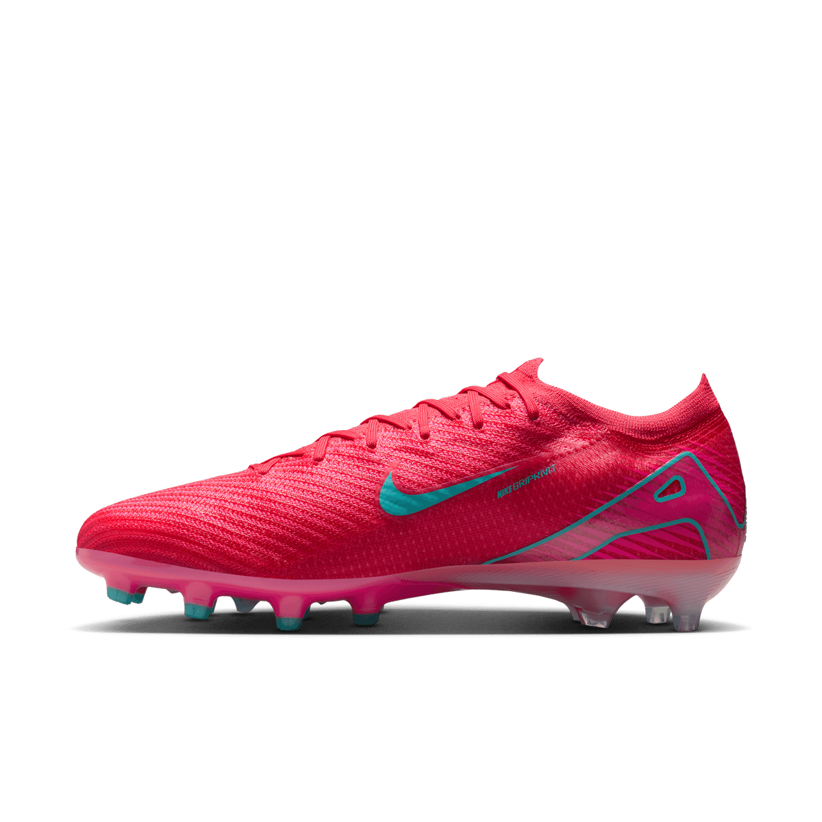 Nike Mercurial Vapor 16 Elite AG-Pro Low-Top Soccer Cleats-EMBER GLOW/AURORA GREEN product image 2, provided for visual