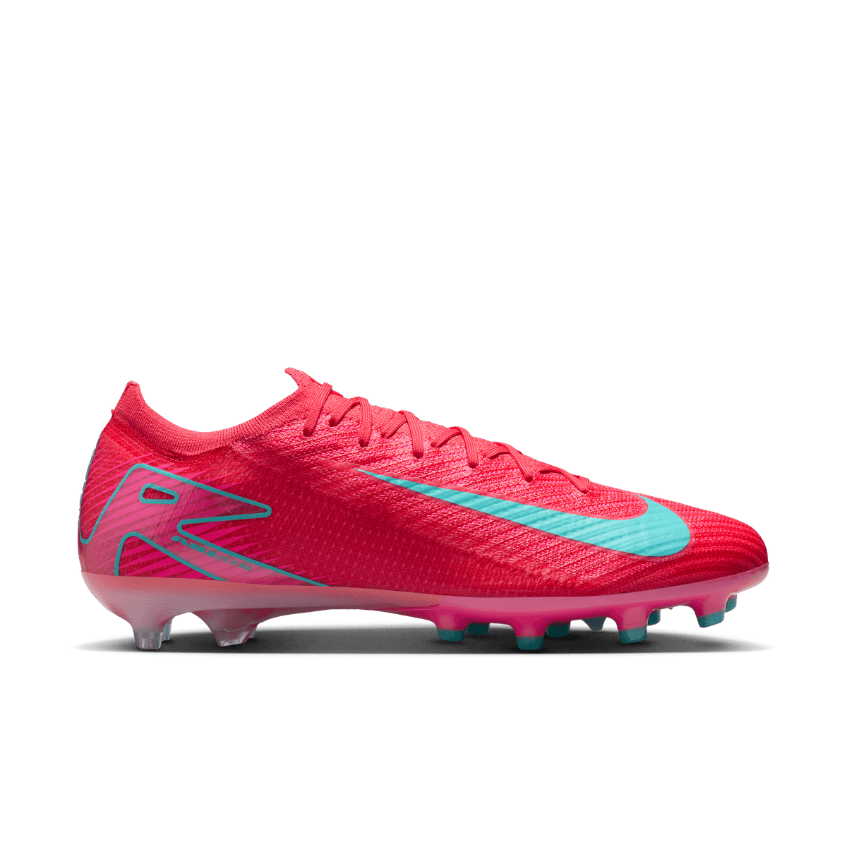 Nike Mercurial Vapor 16 Elite AG-Pro Low-Top Soccer Cleats-EMBER GLOW/AURORA GREEN product image 1, provided for visual