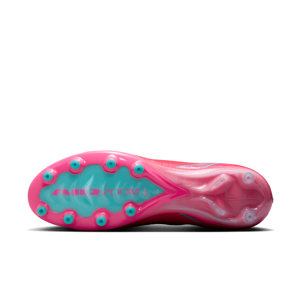 Nike Mercurial Vapor 16 Elite AG-Pro Low-Top Soccer Cleats-EMBER GLOW/AURORA GREEN product image 8, provided for visual