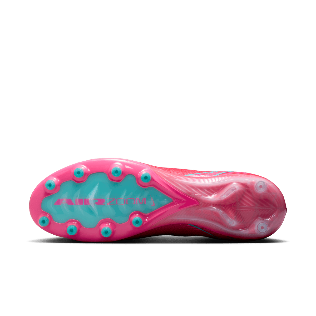 Nike Mercurial Vapor 16 Elite AG-Pro Low-Top Soccer Cleats-EMBER GLOW/AURORA GREEN product image 8, provided for visual