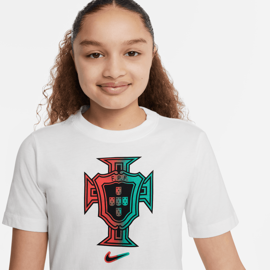 Nike Portugal Big Kids' T-Shirt product image 2, provided for visual reference and product detail review