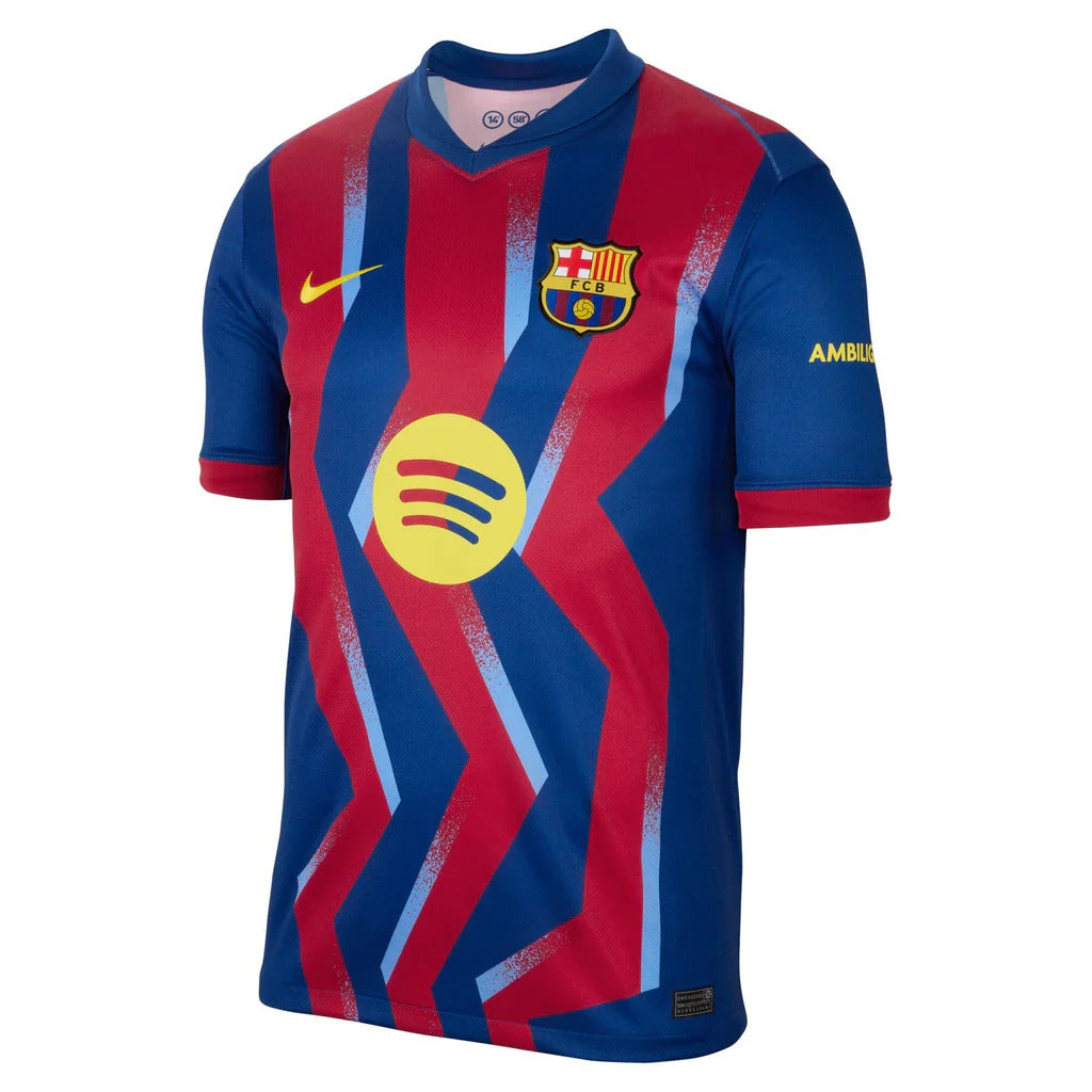 Nike Men FC Barcelona Dri-Fit Stadium 4th Jersey 25/26 product image 1, provided for visual reference and product detail