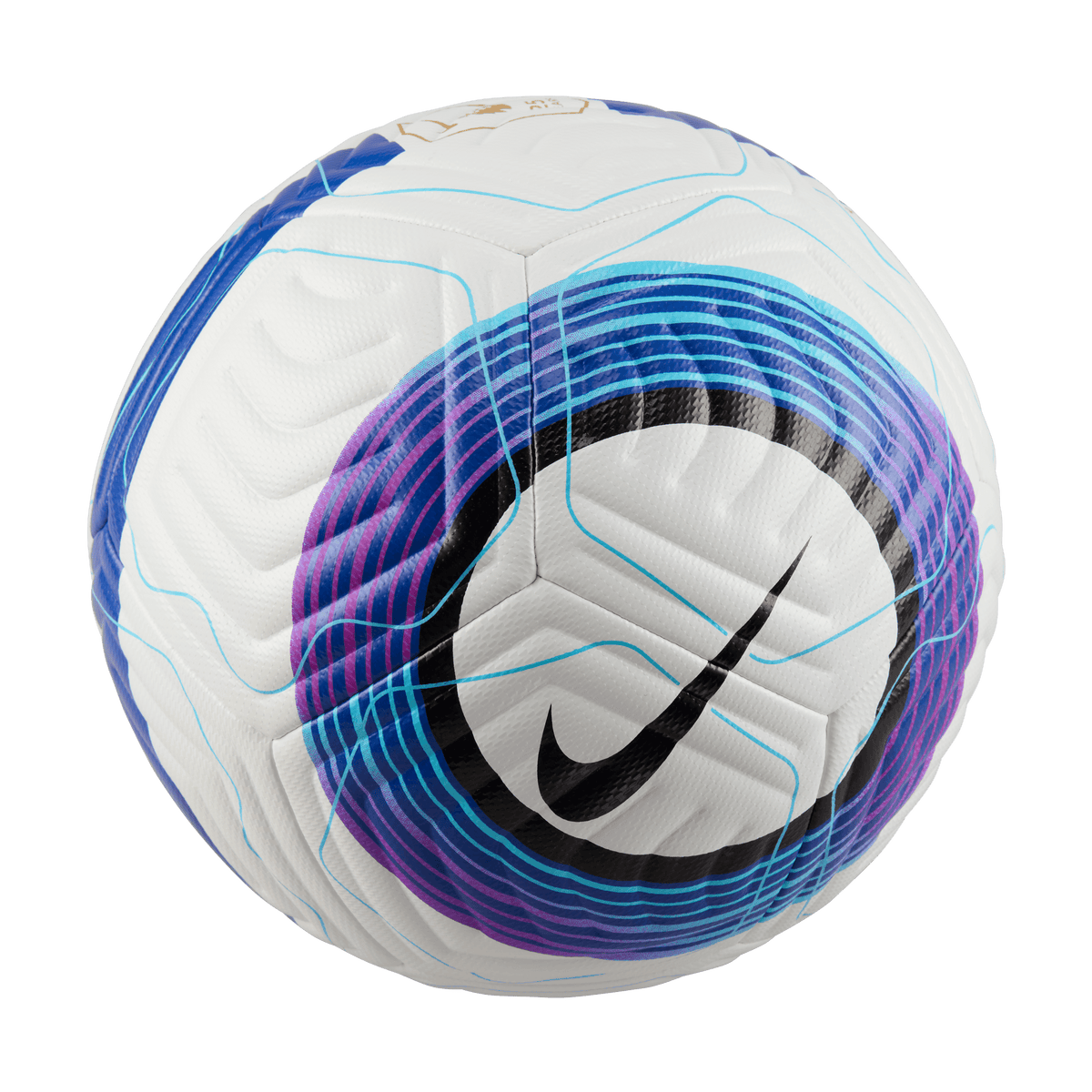 Nike Premier League Academy Plus Soccer Ball-White/Blue/Black product image 1, provided for visual reference and product