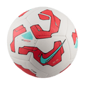 Nike Pitch Soccer Ball-White/Ember Glow/Aurora Green product image 1, provided for visual reference and product detail review
