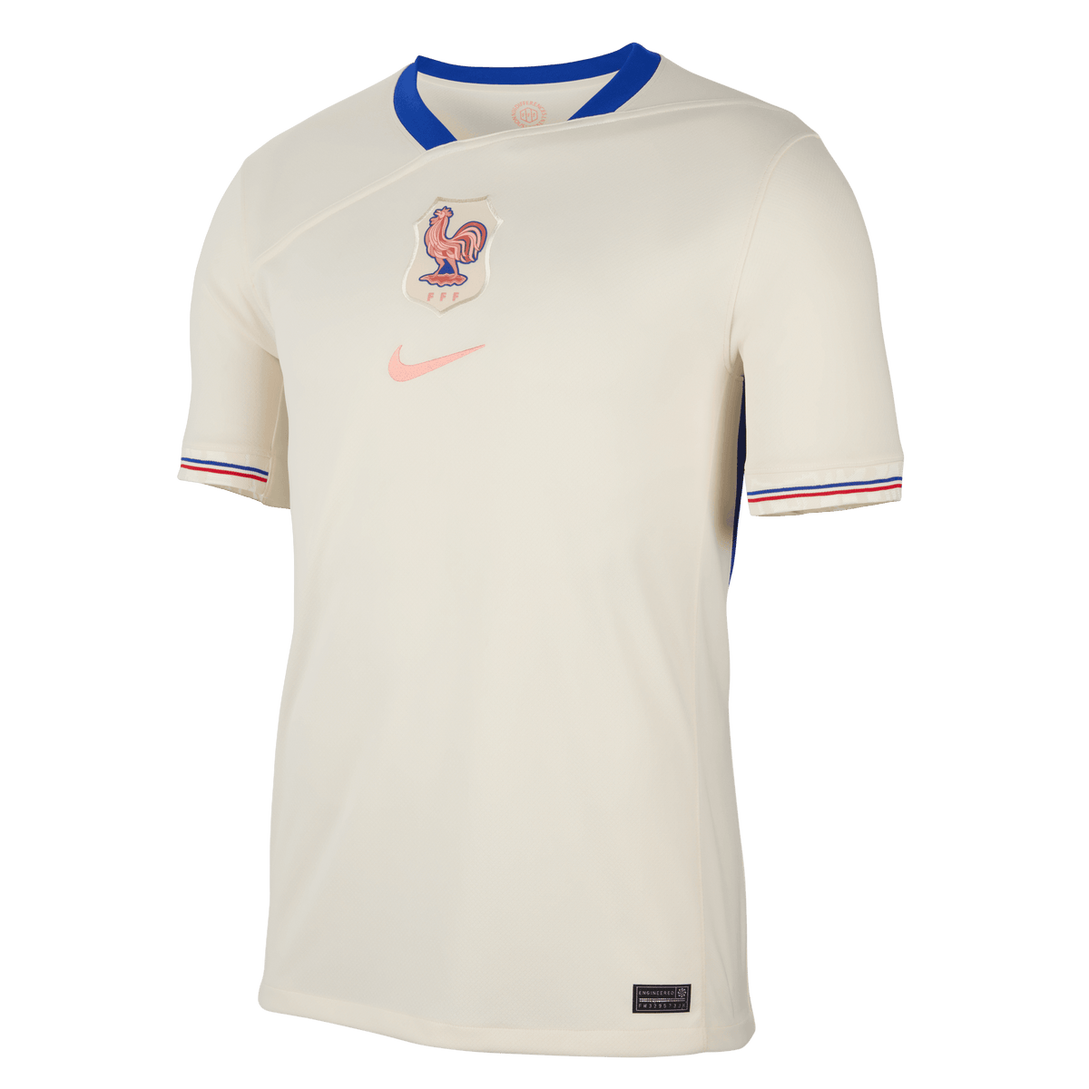 Nike Men France FFF Away Dri-FIT Soccer Replica Jersey 2025 product image 1, provided for visual reference and product