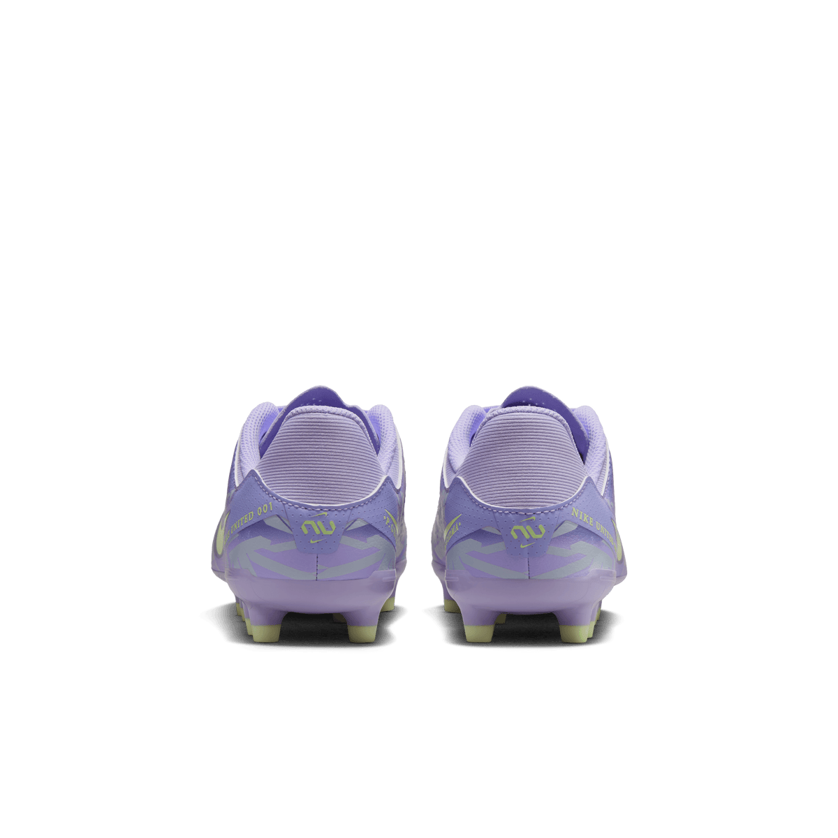 Nike United Jr. Tiempo Legend 10 Academy-Purple Agate/Barely Volt product image 3, provided for visual reference and product